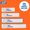 image:imageScott ComfortPlus Toilet Paper 48 Triple Rolls 231 Sheets per Roll SepticSafe 1Ply Toilet Tissue12 Rolls 231 Sheets