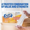 image:imageScott ComfortPlus Toilet Paper 48 Triple Rolls 231 Sheets per Roll SepticSafe 1Ply Toilet Tissue231 sheets Pack of 48
