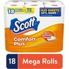 image:imageScott ComfortPlus Toilet Paper 48 Triple Rolls 231 Sheets per Roll SepticSafe 1Ply Toilet Tissue462 sheets Pack of 18