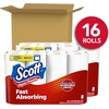image:imageScott Paper Towels ChooseASheet 6 Double Rolls  12 Regular Rolls 108 Sheets Per Roll119 Sheets Pack of 16