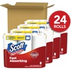 image:imageScott Paper Towels ChooseASheet 6 Double Rolls  12 Regular Rolls 108 Sheets Per Roll119 Sheets Pack of 24