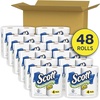 image:imageScott RapidDissolving Toilet Paper 12 Double Rolls SepticSafe Toilet Paper231 sheets Pack of 48