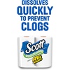 image:imageScott RapidDissolving Toilet Paper 48 Double Rolls 6 Packs of 8 SepticSafe Toilet Paper231 sheets Pack of 48