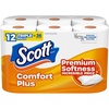 image:imageScott ComfortPlus Toilet Paper 48 Triple Rolls 231 Sheets per Roll SepticSafe 1Ply Toilet Tissue231 sheets Pack of 12