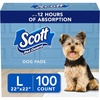 image:imageScott Pet Guard Dog Pads  Size Large  22 x 22  50 Pack of Pet PadsLarge 100 Pack