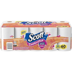 image:imageScott ComfortPlus Toilet Paper 48 Triple Rolls 231 Sheets per Roll SepticSafe 1Ply Toilet Tissue231 sheets Pack of 30