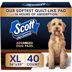 image:imageScott Pet Guard Advanced Dog Pads  Large  22 x 22  100 Pack of Pet PadsXLarge 40 Pack