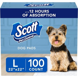 image:imageScott Pet Guard Dog Pads  Size Large  22 x 22  50 Pack of Pet PadsLarge 100 Pack
