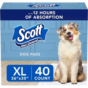 image:imageScott Pet Guard Dog Pads  Size Large  22 x 22  50 Pack of Pet PadsXLarge 40 Pack