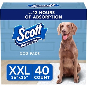 image:imageScott Pet Guard Dog Pads  Size Large  22 x 22  50 Pack of Pet PadsXXLarge 40 Pack